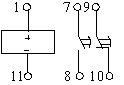 ЕЛ-18 - cхема підключення і розташування виводів