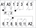 ПЭ46А - схема подключения
